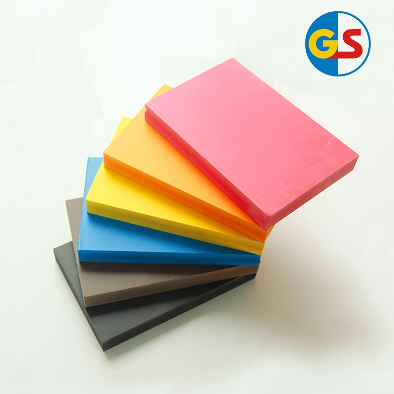 High Density Colored 4X8feet PVC Foam Sheet/Board for Printing, Decoration and Furniture