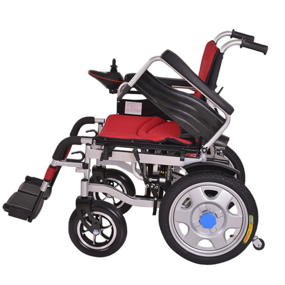 Hot-Selling Elderly Electric Wheelchair Foldable Lightweight Power Chair Electric Wheelchair