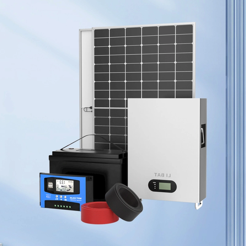 10 Kv Système solaire hors réseau Système d'énergie solaire complet 15 Kw Système de panneaux solaires hors réseau PV 12 V.