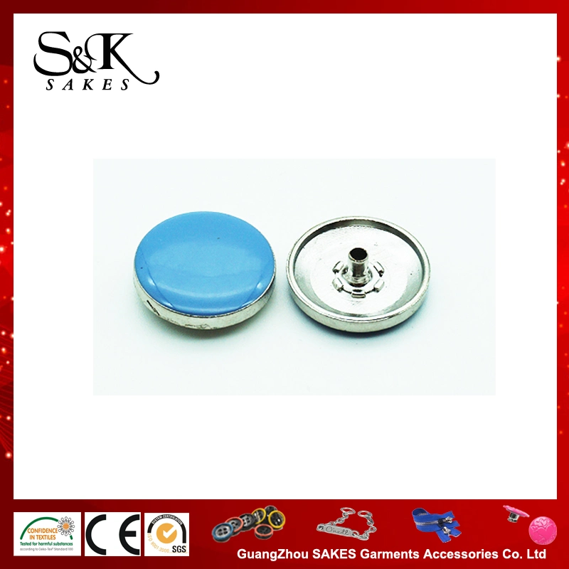 Color Matching Metal Zinc Alloy Snap Button for Coat