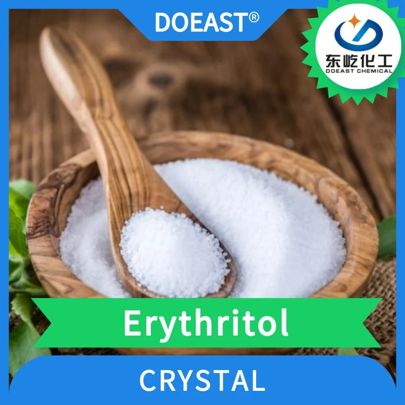 Edulcorante orgánico Erythritol para pérdida de peso edulcorante bajo de calorías Erythritol