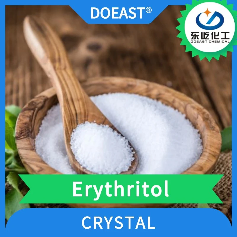 مادة الحلايا العضوية Erythritol لفقدان الوزن السعرات الحرارية منخفضة مادة الحلايا Erythritol