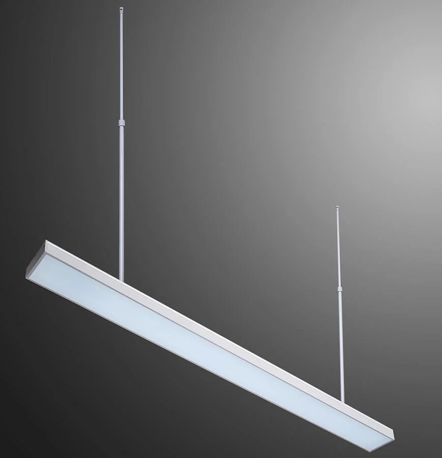 Linkable LED Linear Office Ceiling Lighting 1200mm Cheap Price Chandelier Light Pendant Lamp