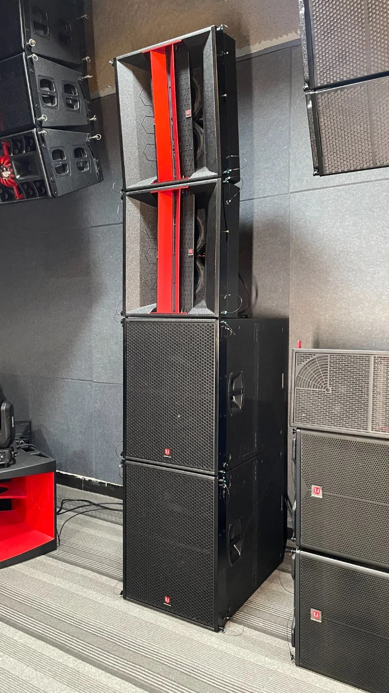 نظام صوت مصفوفة الصوت السلبية PRO Audio Line Array Professional مقاس 8 بوصات سماعة مصفوفة الخطوط