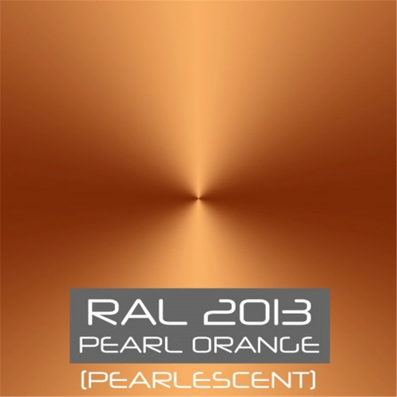 Ral 2013 Pearl Orange Revestimiento en polvo electrostático