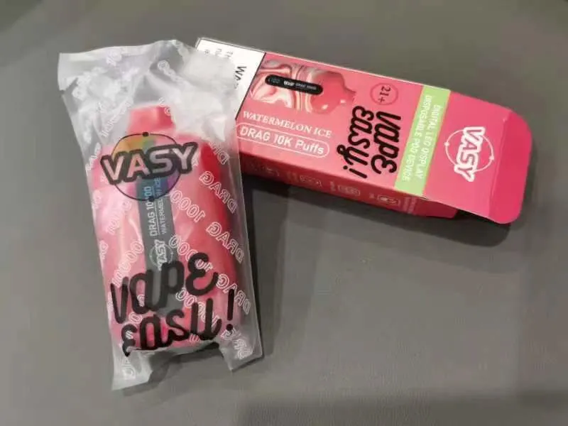 Nueva llegada VAPE lápiz VAPE Pod E VAPE cigarrillo Vasy Drag 10000 Puffs CE RoHS FCC