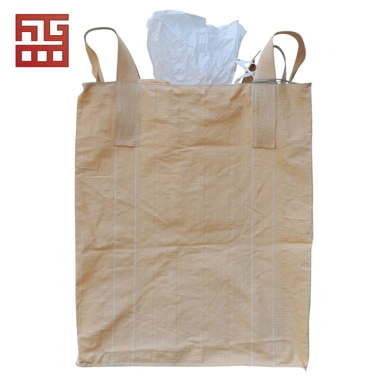 Sample Customization 1 Ton FIBC Big Bag Cross-Angle Loop Sack Container Bag