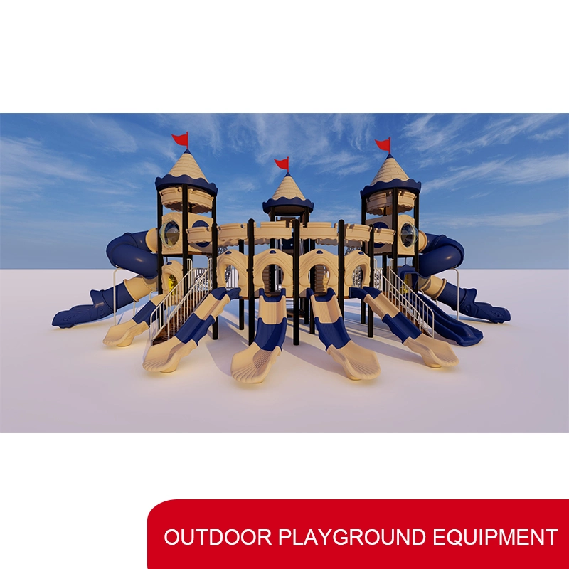 Série de plástico Adventure Park jogos ao ar livre Outdoor equipamentos de playground para crianças