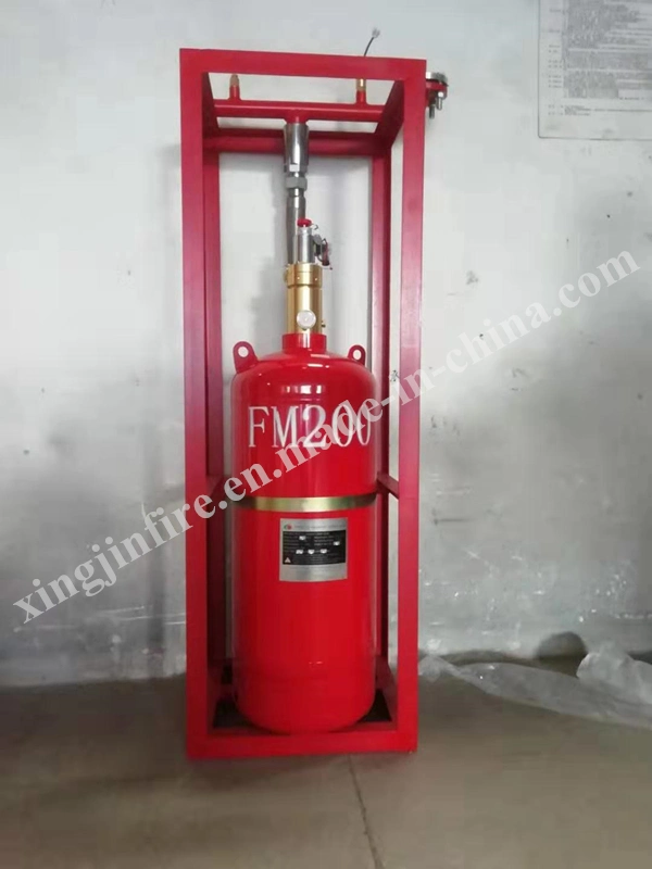 Factory Manufacture 100L/120L/150L/180L Fire Suppression Systems FM200 Gas