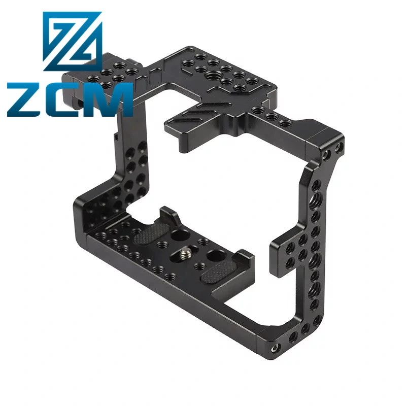 Shenzhen Custom Filmmaking Parts Manufacturing CNC Machining Aluminum Brass Stainless Steel Camera Video Rig Cage Photography Accessories for Sony/Canon