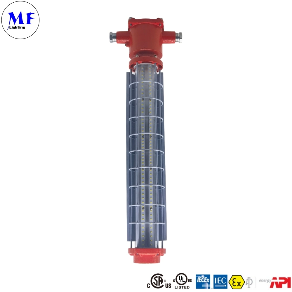 Resistente e durável Metal IP66 IK10 à prova de pó, 20 W, 36 W, 45 W. LED Luz à prova de explosão para Miner Miner Mine e iluminação subterrânea