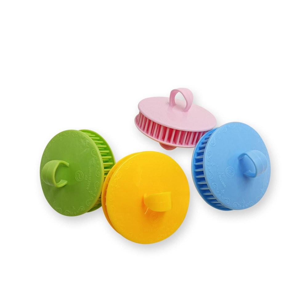 High quality/High cost performance  Colorful Plastic Hair Massage Brush Bath Brush Cleaning Care Tool