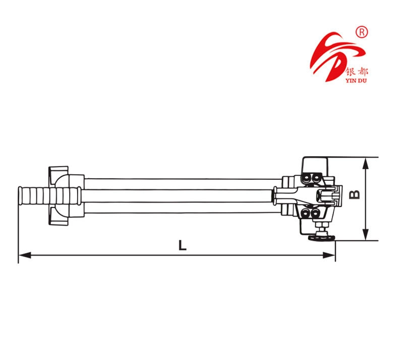 Bomba hidráulica manual de aleación de aluminio de alta calidad (CP-700L)