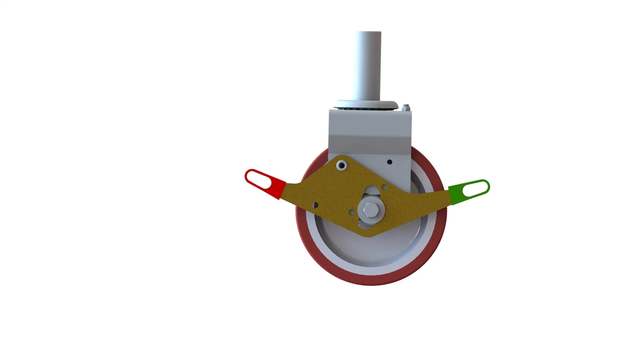 Hochwertige 8 Zoll Dauerhafte Höhe Verstellbaren Scaffold Caster