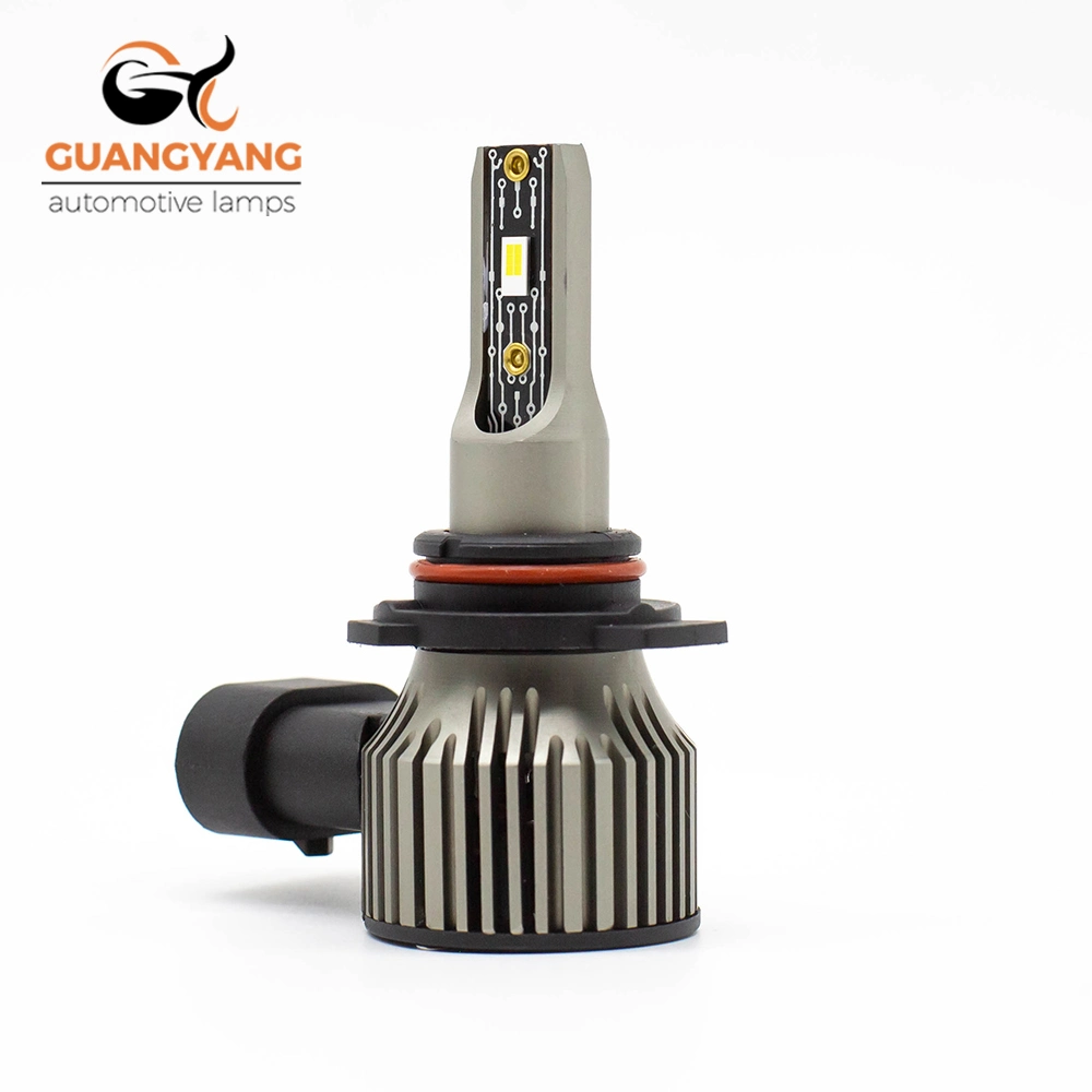 Car LED 9012 R10 Csp-5530 Chips 50 Watts 6000lm 6500K with Cooling System