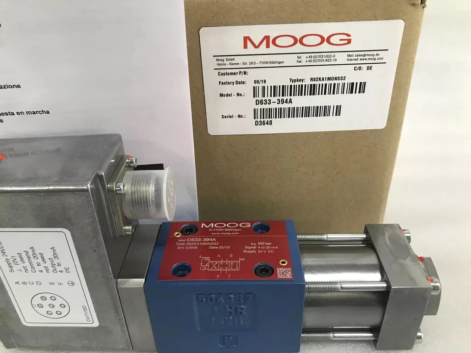 Hot Sell Moog D662 D661 D634 D635 D633 D952 D791 D792 D062 Proportional Valve D061-9312 Electro-Hydraulic Servo Valve