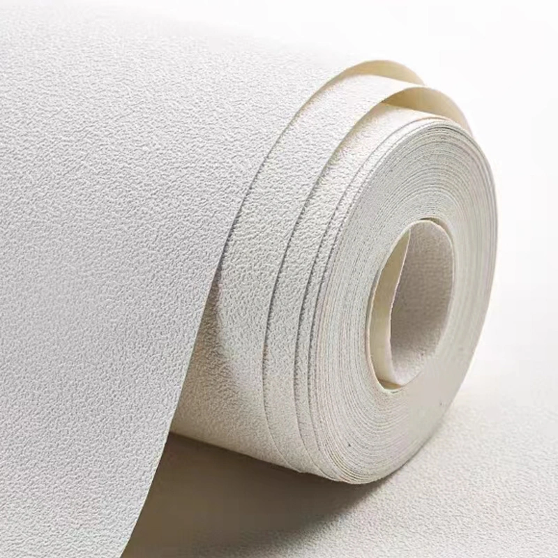 3D Printable Wallpaper Rolls/White Blank Non Woven/PVC/Vinyl Printing Wall Paper Wallpaper for Eco Solvent/UV/Latex Digital Printing