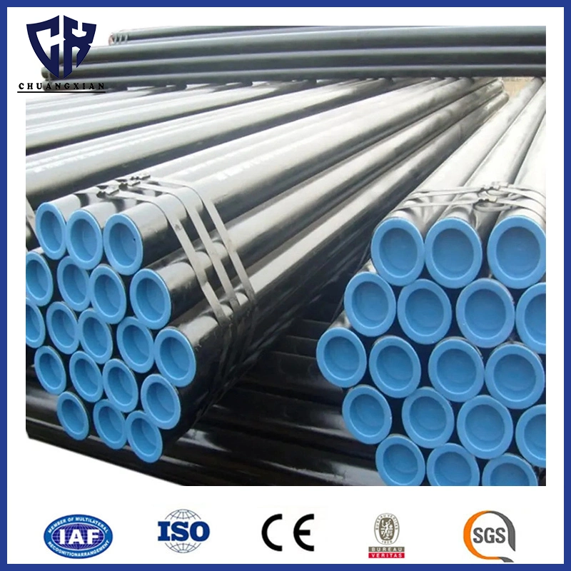 API 5L X70 Standard Welded Black Round Steel Pipe Carbon Steel for Gas and Oil Pipeline
