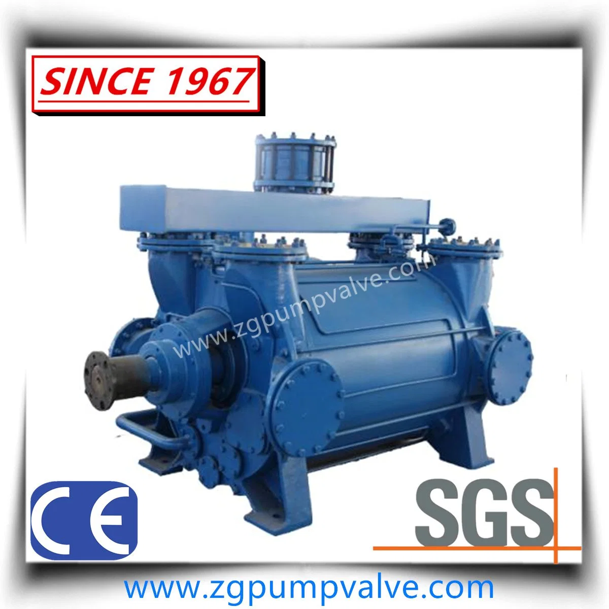 Corrosive Air Resistant Stainless Steel Liquid Water Ring Vacuum Pump