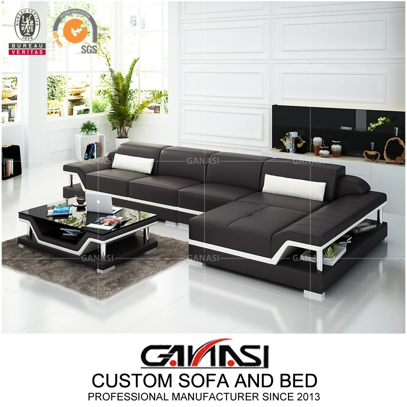 Updated Italian Contemporary Sofa Furniture with Chaise