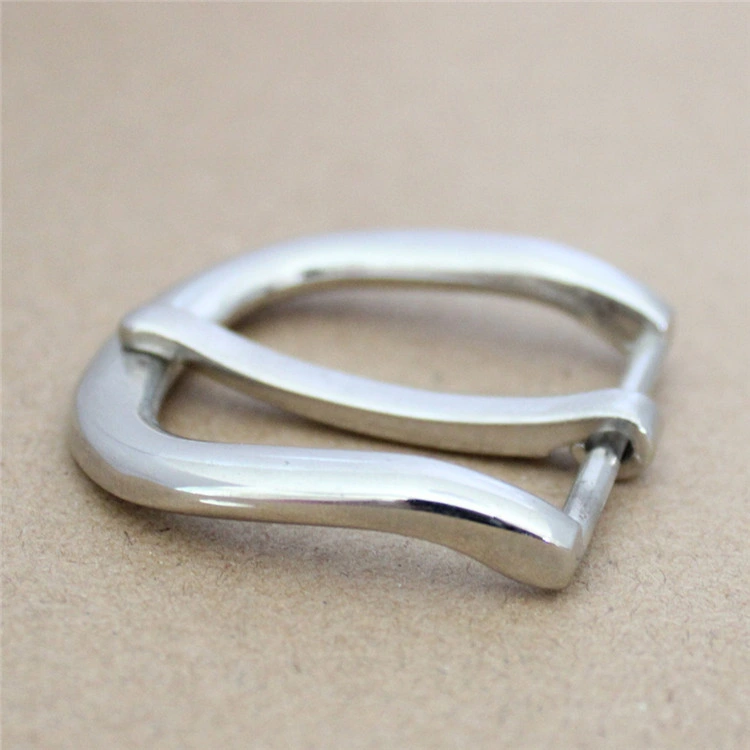 30mm Fashion Design Semicircular Arc Metal Pin Buckle Casual Belt Buckle