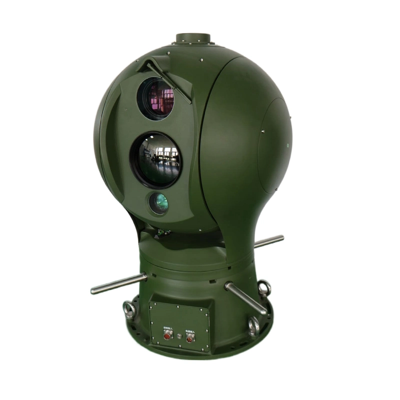 Border Defence Long Range Big Dome Uncooled Thermal Camera Dayvision Camera