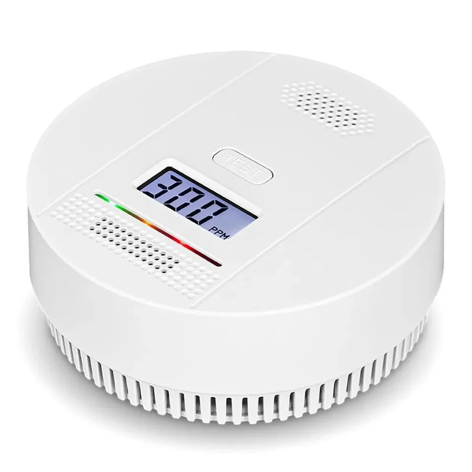 En50291 Good Price Ceiling Mounted Battery Operated Powered Carbon Monoxide Alarm Co Gas Leak Alert Detector Monoxide Detectors