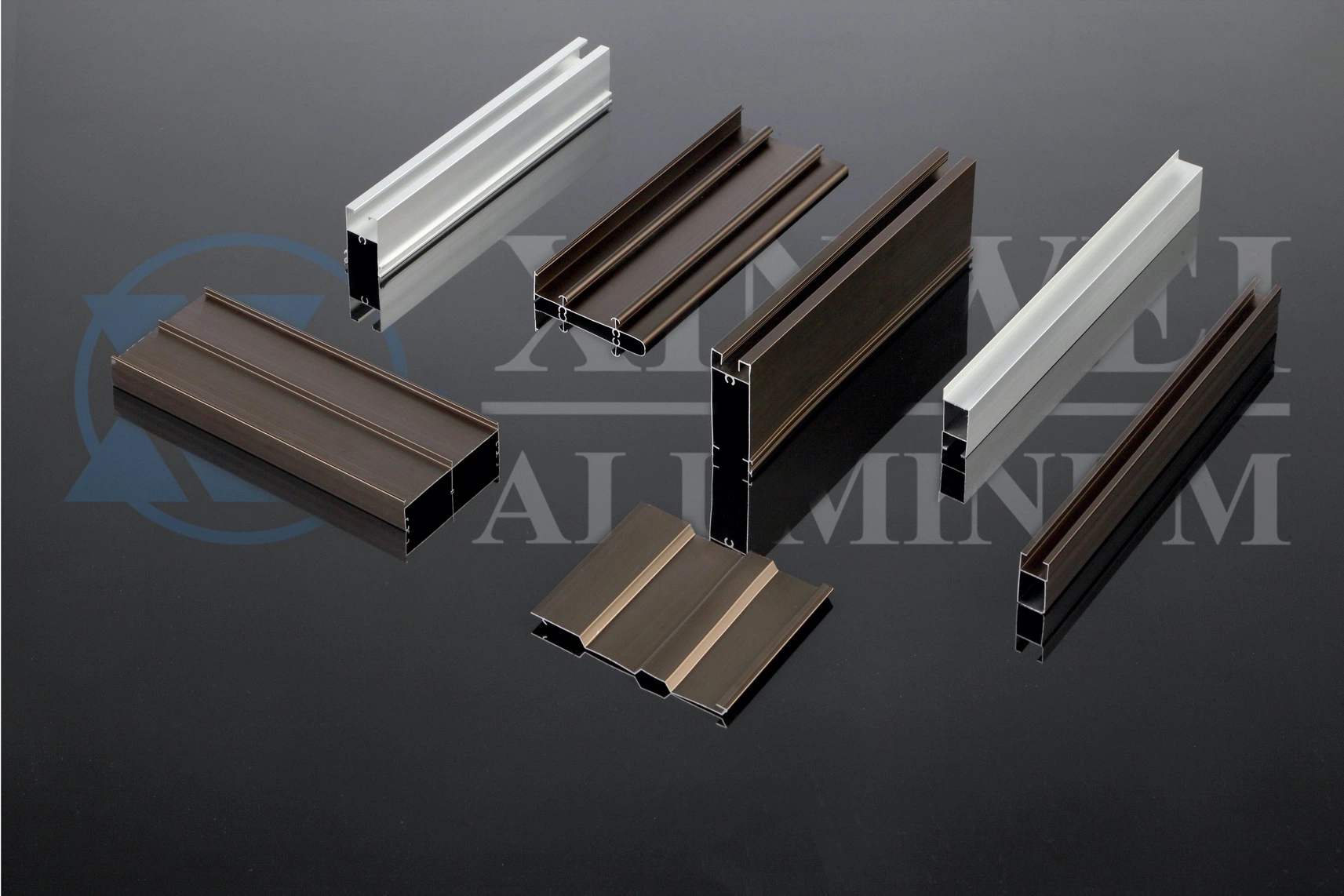Furniture Aluminum Profile for Rail Profile Sliding Rail Profile
