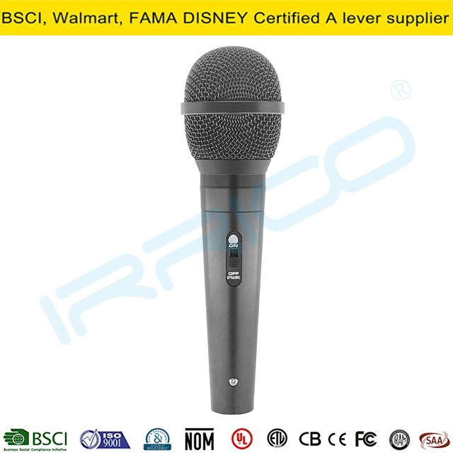 Hot-Selling Professional Portable Wired Karaoke Microphones