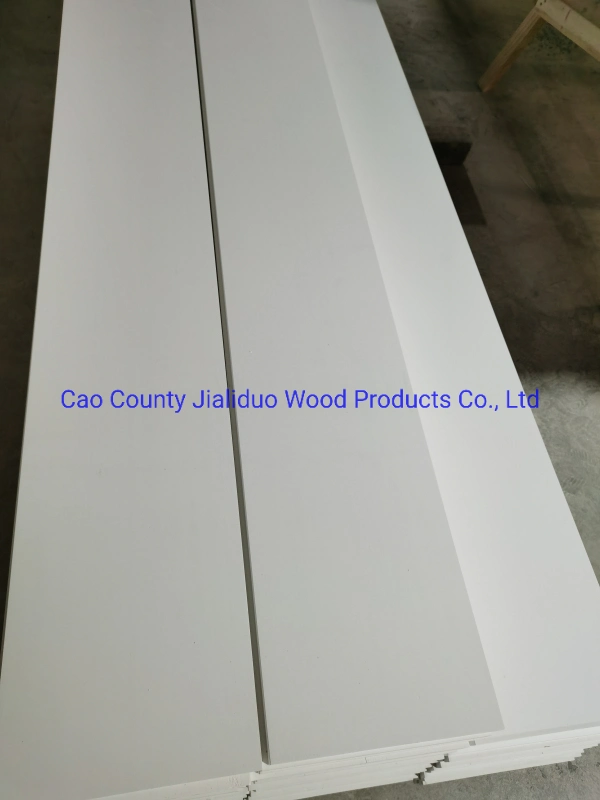 Customed White Primed Gesso Skirting Boards Wood Mouldings