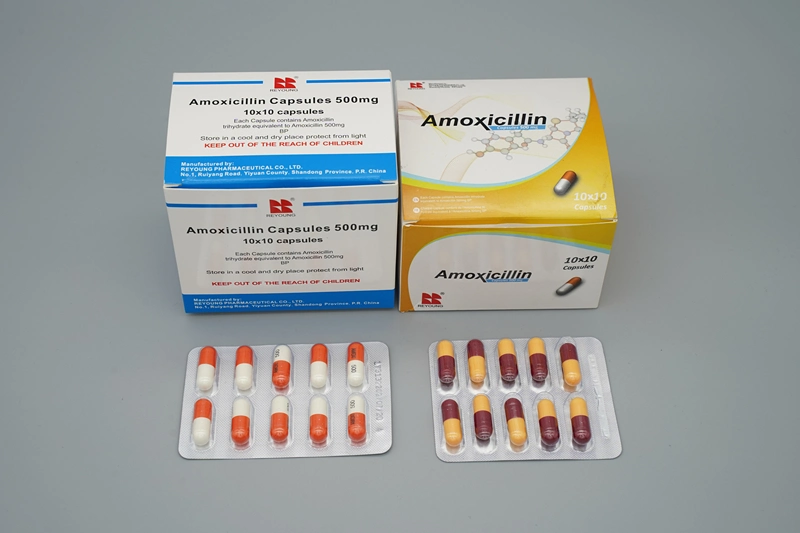La amoxicilina cápsulas GMP