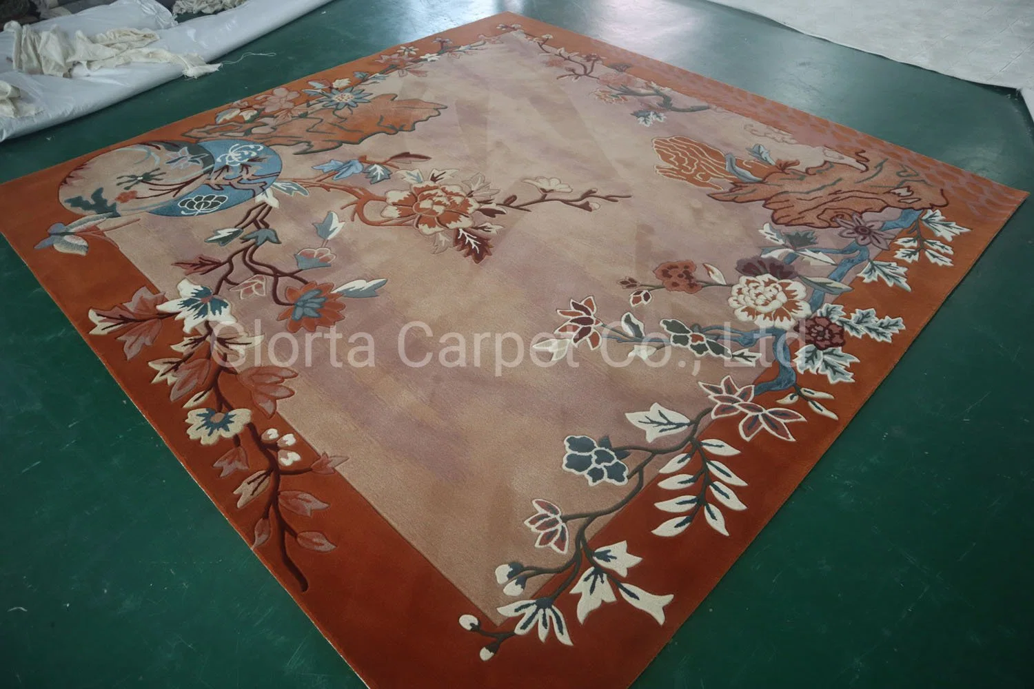 China Style Lose Rugs New Zealand Wool/ Nylon Carpet Home Project