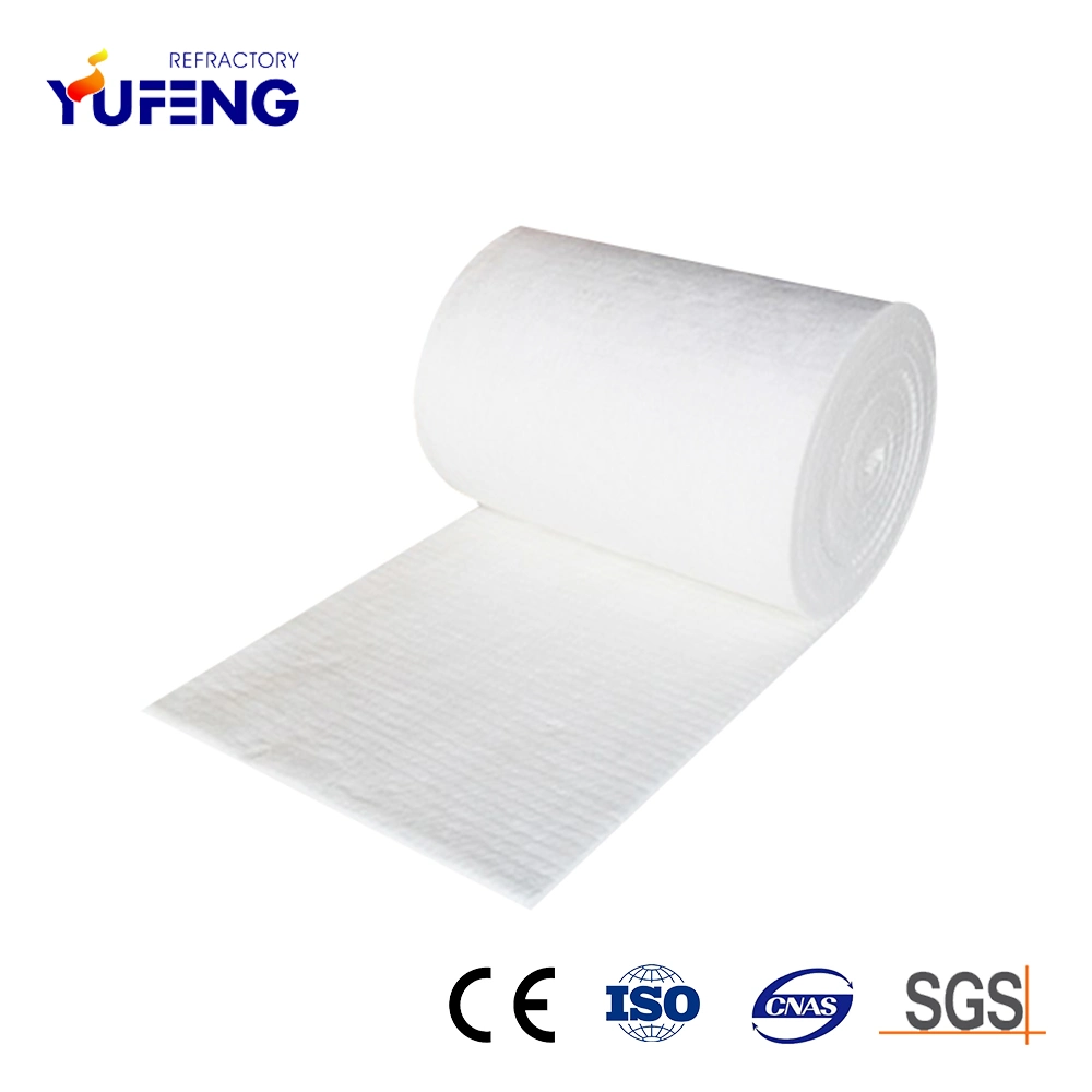 High Tensile Strength Industrial Thermal Insulation Ceramic Fiber Blanket for Steel Industry