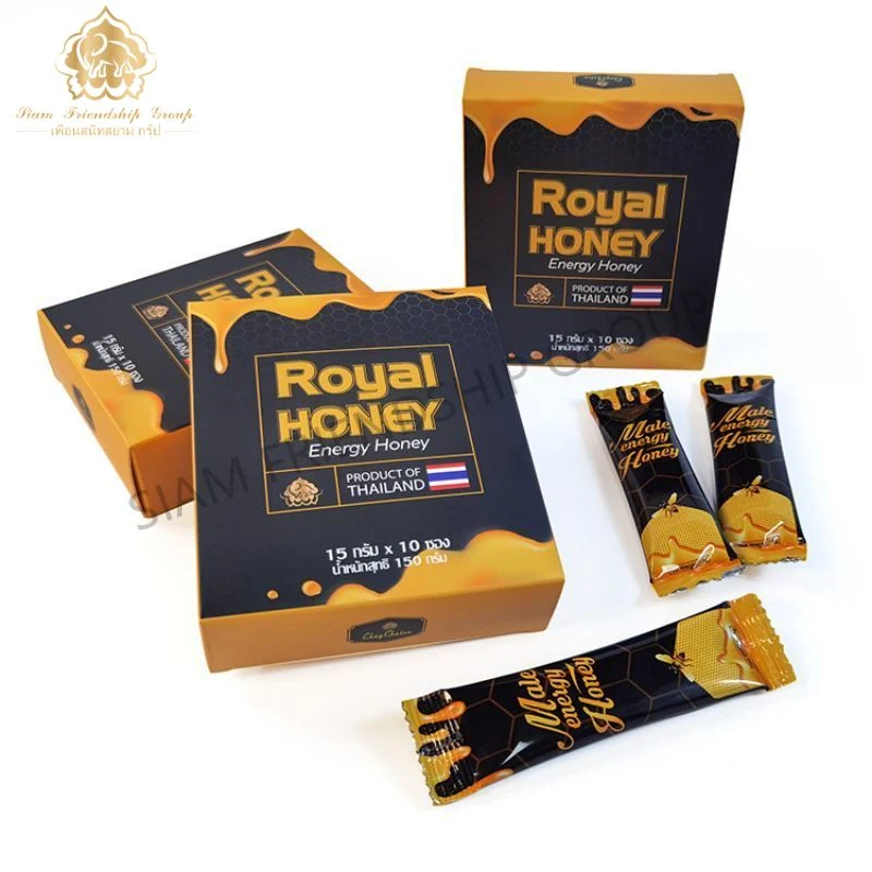 Best Wholesale/Supplier Men Honey 15g 10 Pack Real Ingredients OEM Sweet Honey