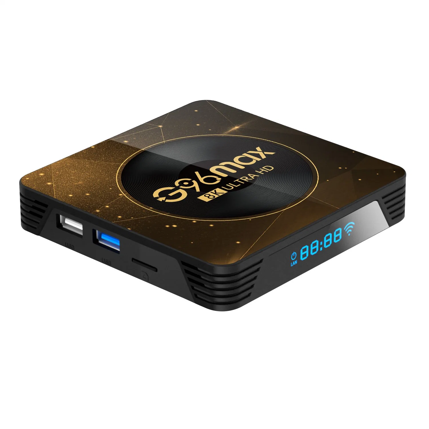 G96 Max H616 Smart TV Box Android 10.0 os 1000 m. Ethernet ou WiFi de banda dupla 2,4G, 5 g, USB 2.0