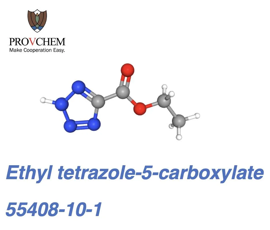 En stock pureza ≥ 99,0% CAS 55408-10-1 precio de fábrica for Tetrazol-5-carboxilato de etilo de buena calidad