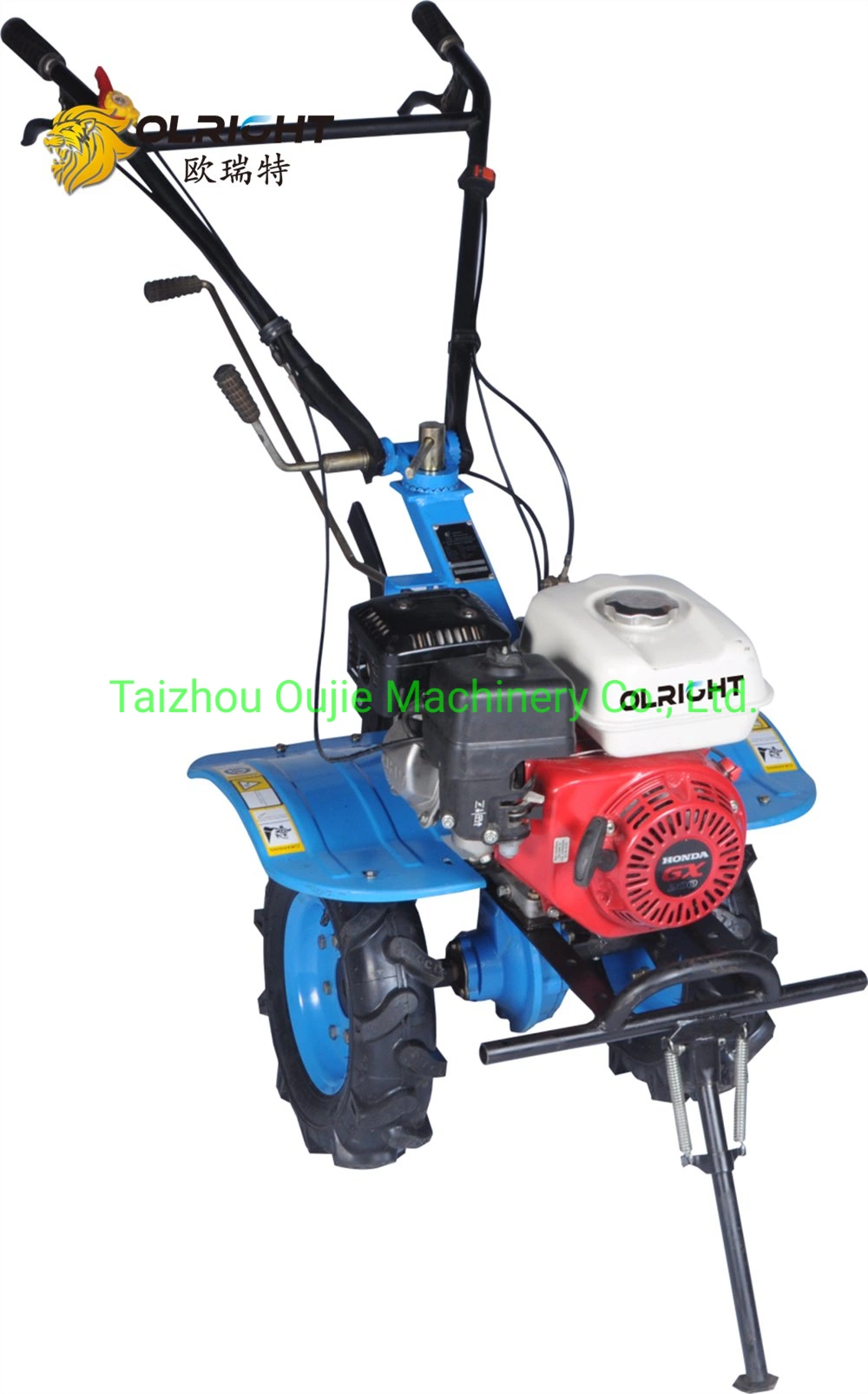 9HP 177f Gasoline Air Cooled Rotary Cultivator Mini Power Tiller