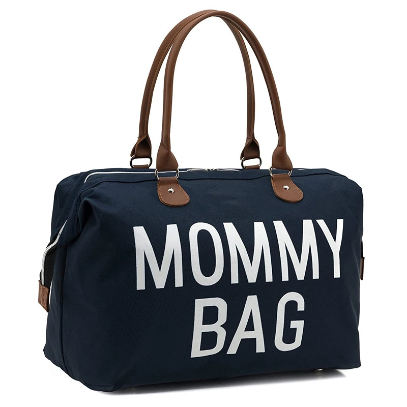 Mommy Diaper Tote Bag Travel out Large Capacity Fashion Milk Bottle Insulation Storage Bag (CFBPH011)