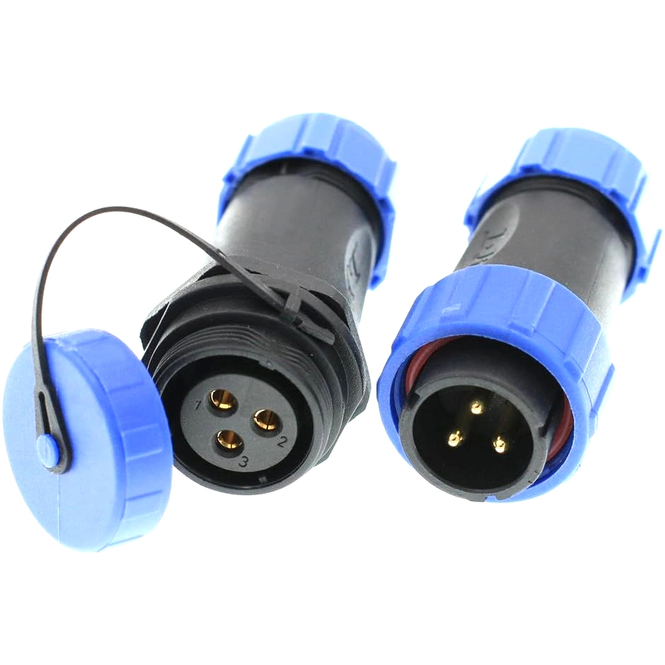 Resistente al agua IP68 IP de la serie SP11/SP13/SP17/SP20/SP21/SP28/SP29, cable de conector de cable divisor de 1X4