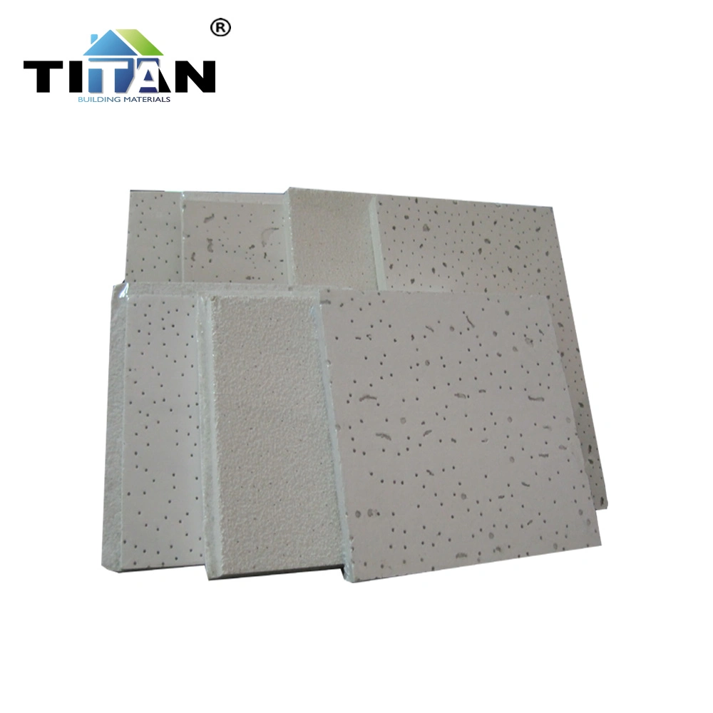 High quality/High cost performance  Acoustic False Ceiling Mineral Fiber Board Fireproof