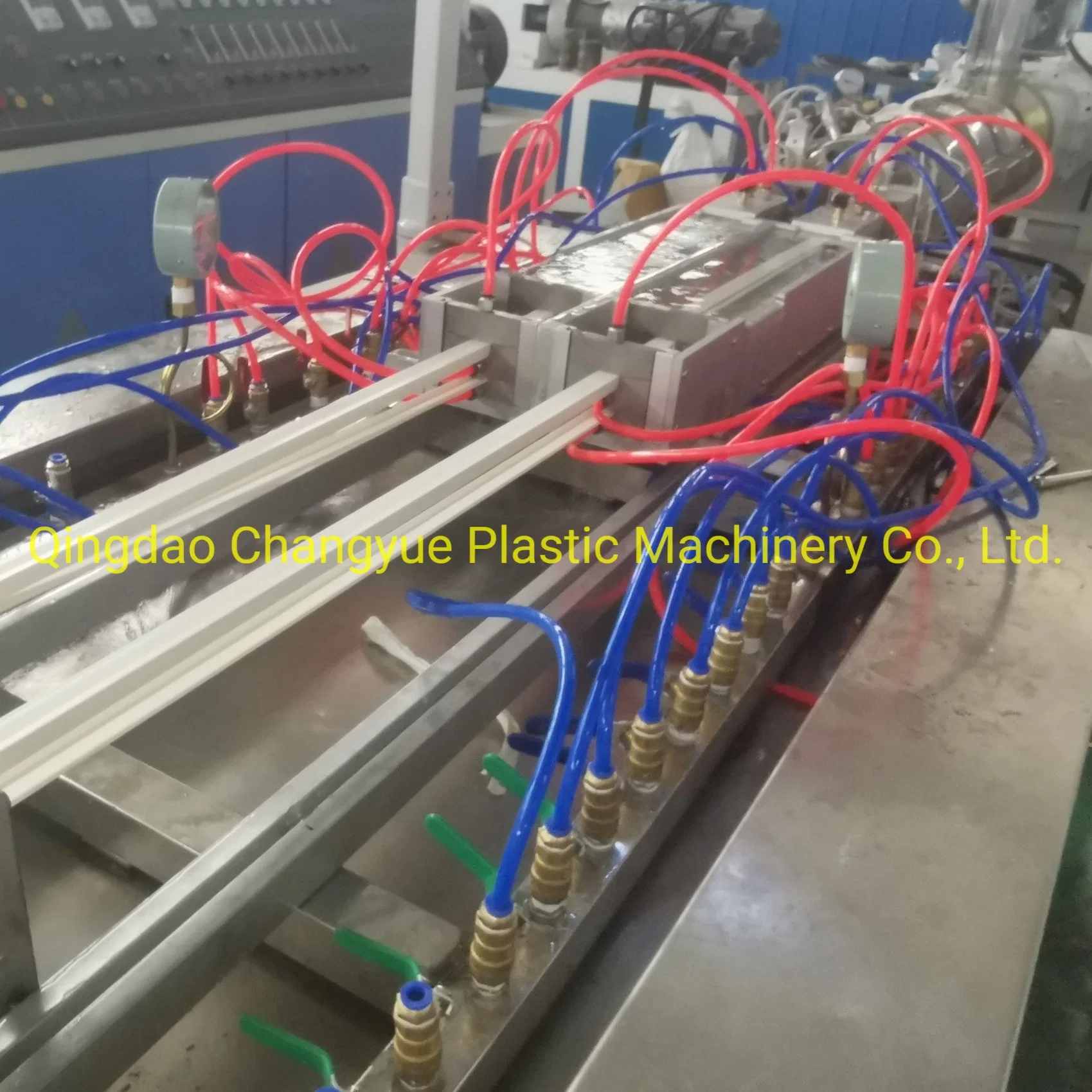 UPVC Plastic Extruder / Plastic Machine / High Speed PVC Cable Duct Extrusion Line PVC Cable Trunking Machine