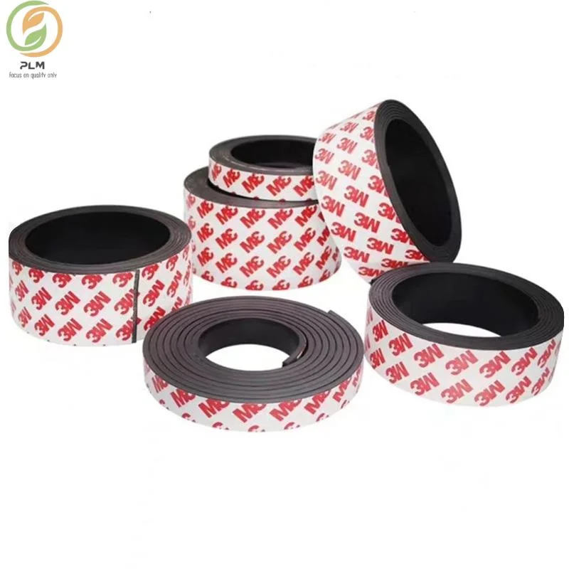 Double Side Self Adhesive Fridge Magnet Tape 3m Rubber Magnetic Tape