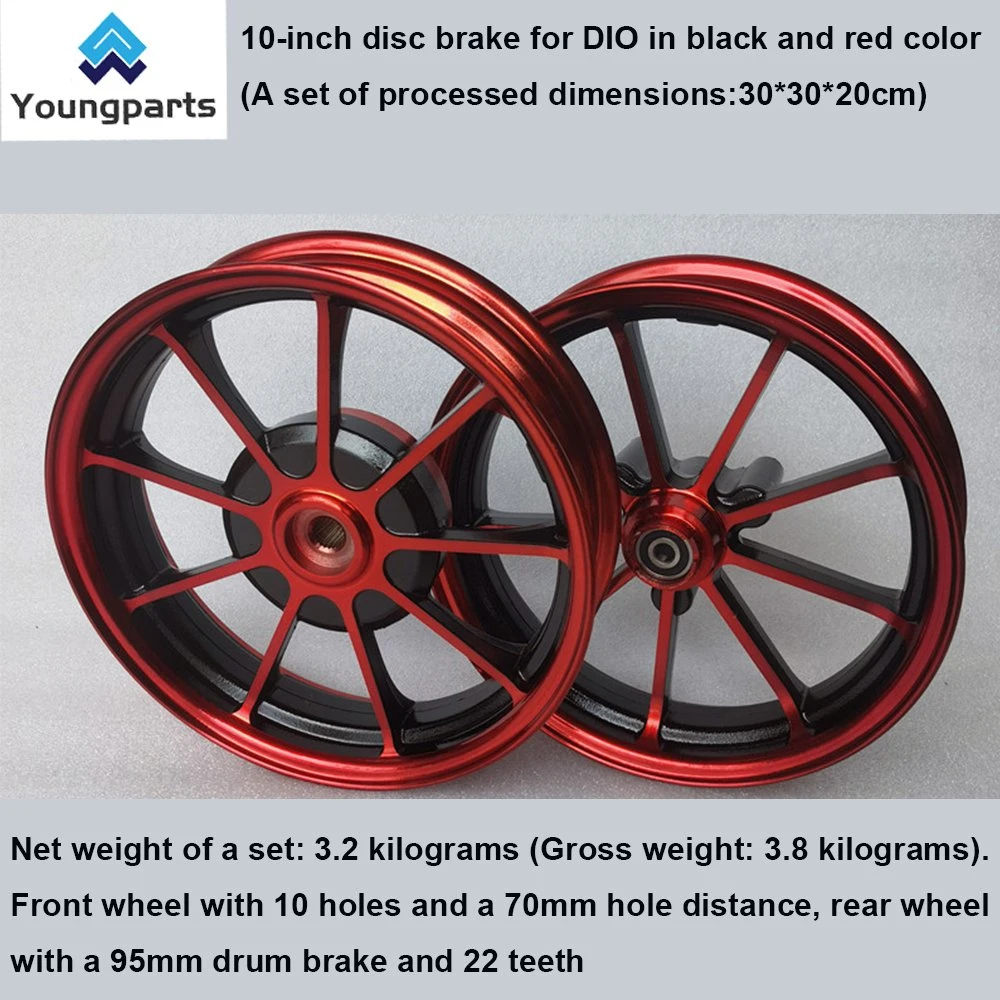 Unleash The Power of Honda Dio Scooter with Forged Disc Brake Wheels