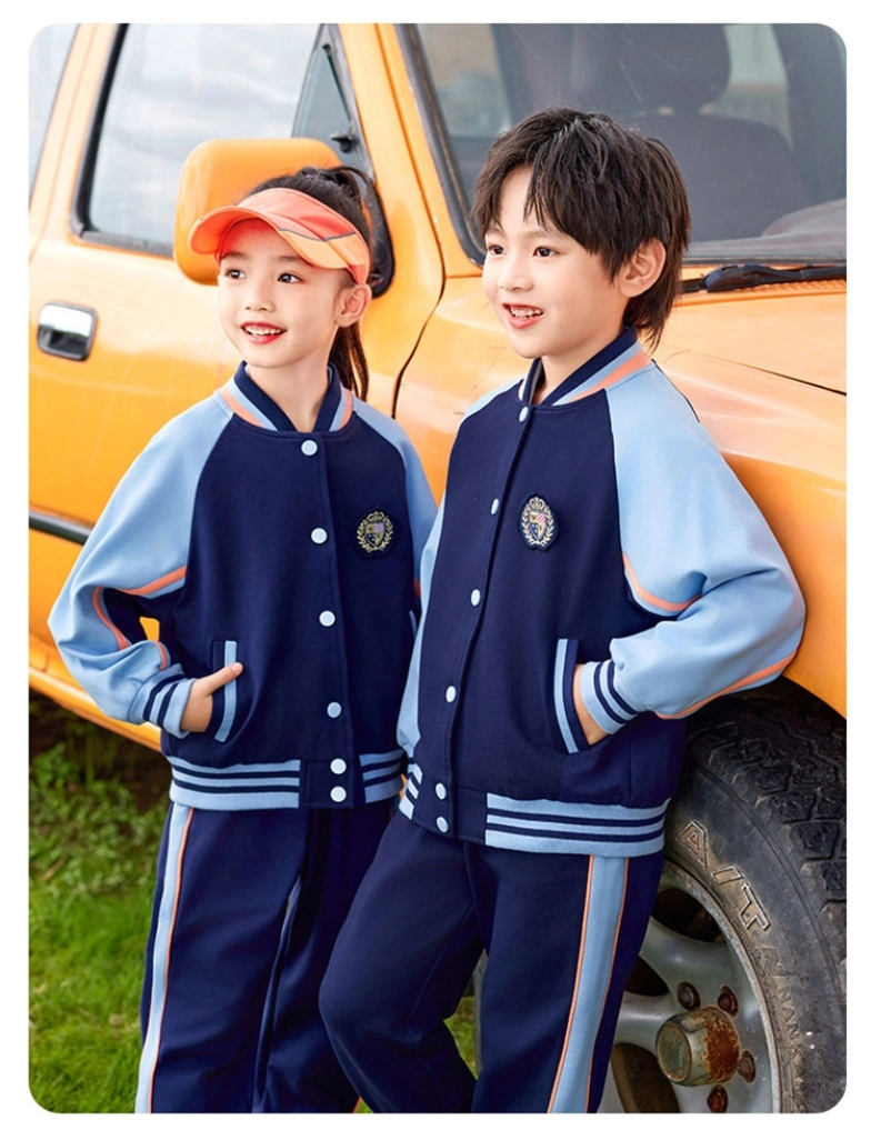 Comfortable Student's School Uniform Sportswear Outdoor Spring Autumn High quality/High cost performance 