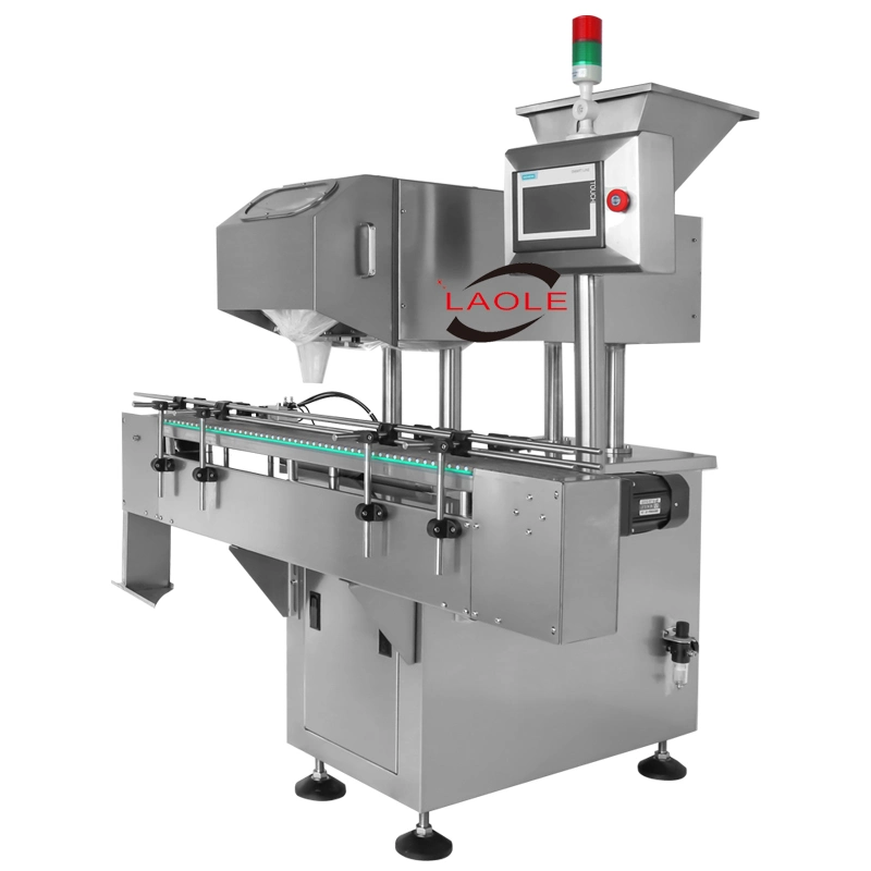 8 Channel Multi - Channel Grain Counting Machine Automatic Electronic Capsule/Tablet/Candy/Grain Counting Machine