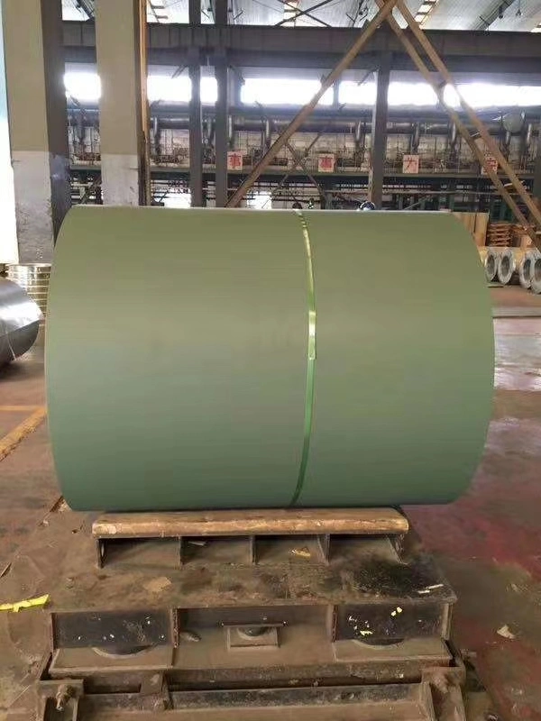 Fabrication en usine PPGI produits en acier prépeint et revêtu de couleur dans Bobine pour tôle de couverture