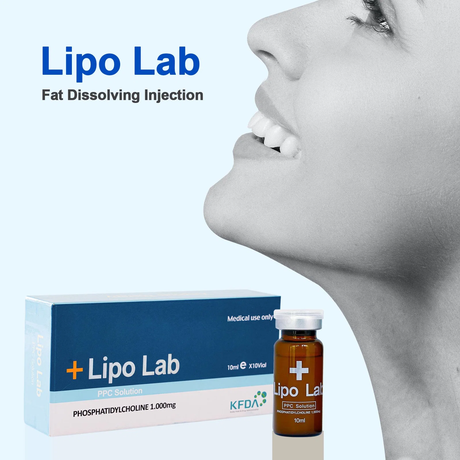 Lipolab Slimming gras coréen de la lipolyse Solution Injectable lipolytique PPC Fat la dissolution de l'injection Lipo Lab