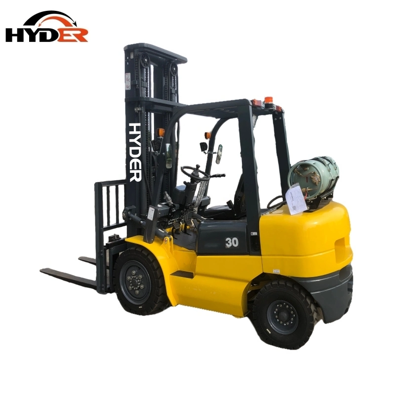 Hyder 2023 New Modle Hydraulic Gas Forklift Truck 3ton with CE