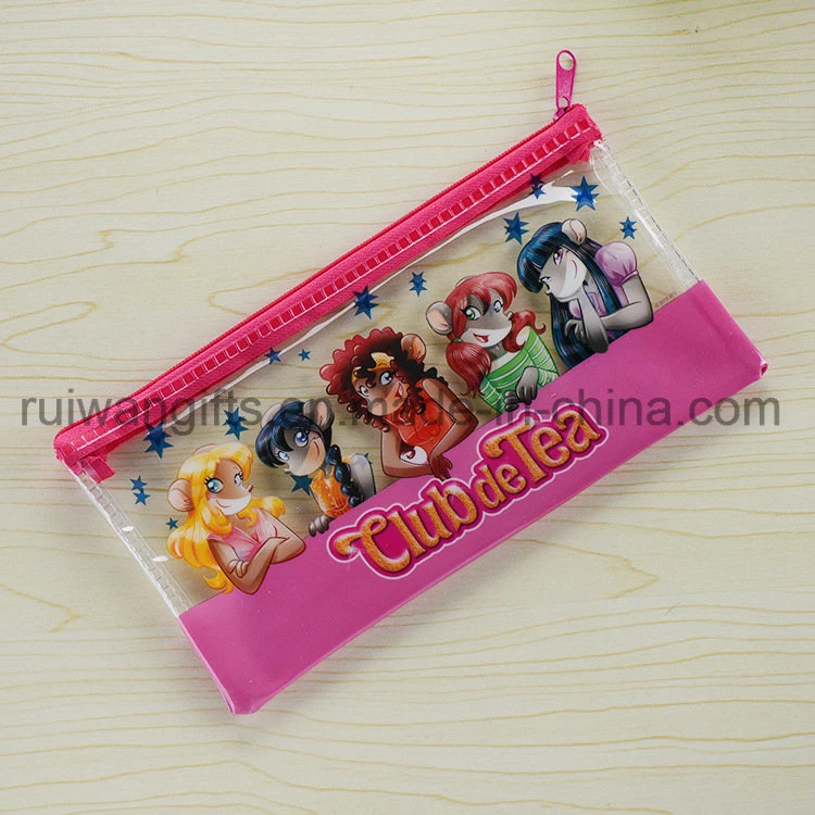 Cartoon Pencil Bag, PVC Pen Bag, Promotional PVC Stationery Bag