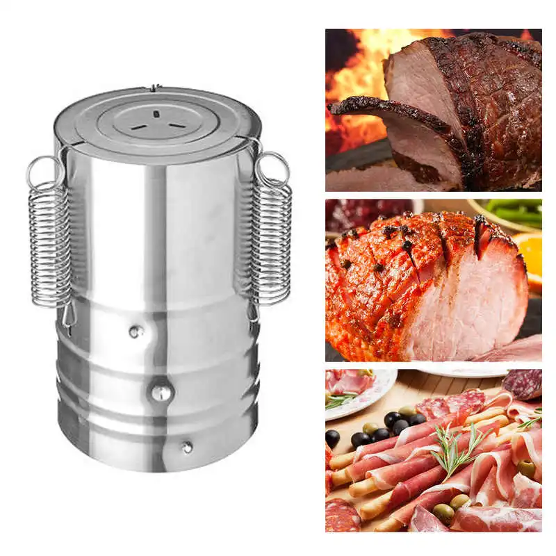 Stainless Steel Press Ham Maker Meat Fish Poultry Seafood Homemade Cookware Wbb15725